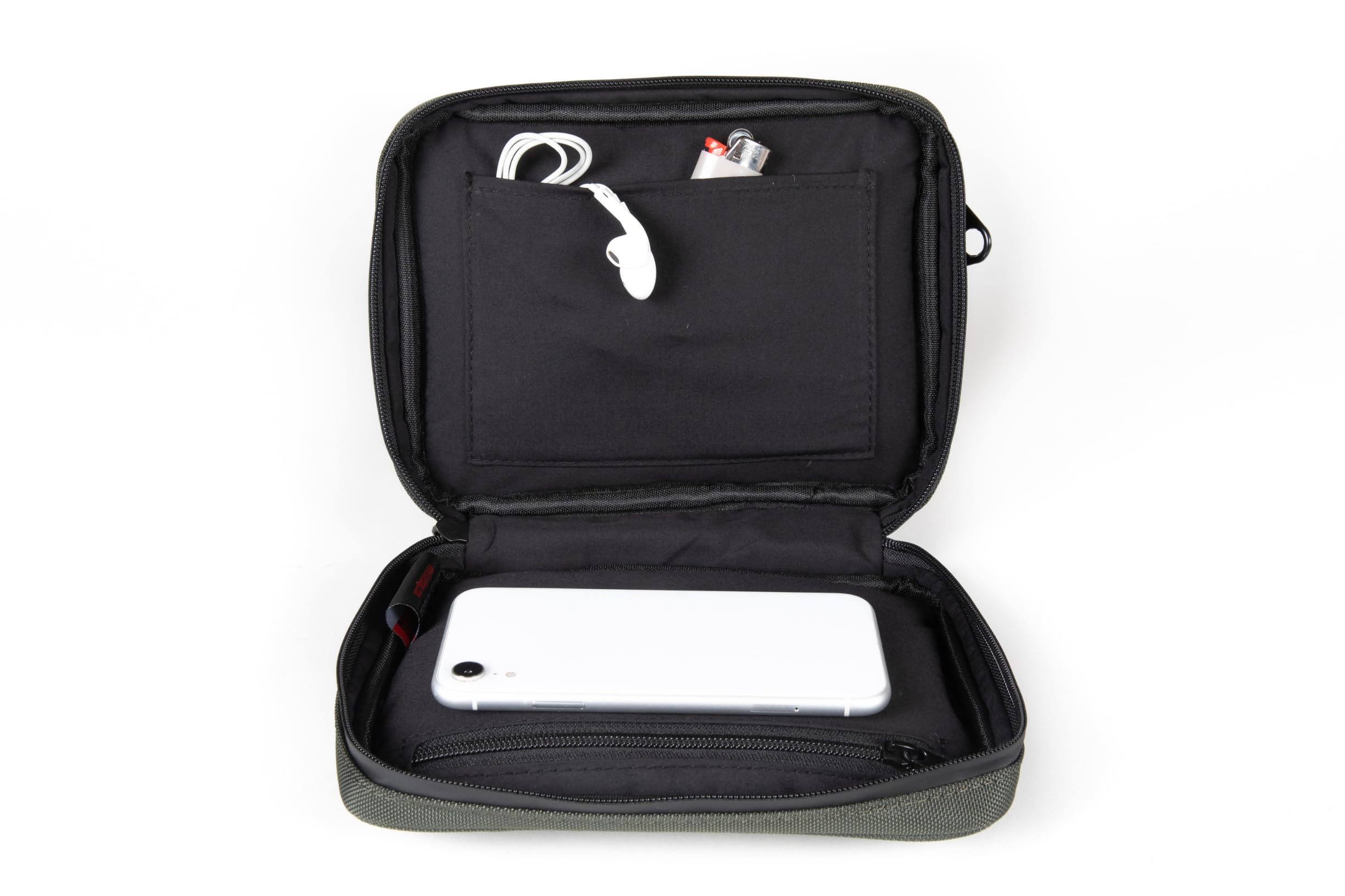 DIME BAGS Lockable Odor Sealing Padded Pouch, 3-Digit Combo Lock & Hidden Storage Pocket, Carbon Lined Scent Protection Boss - Image 5