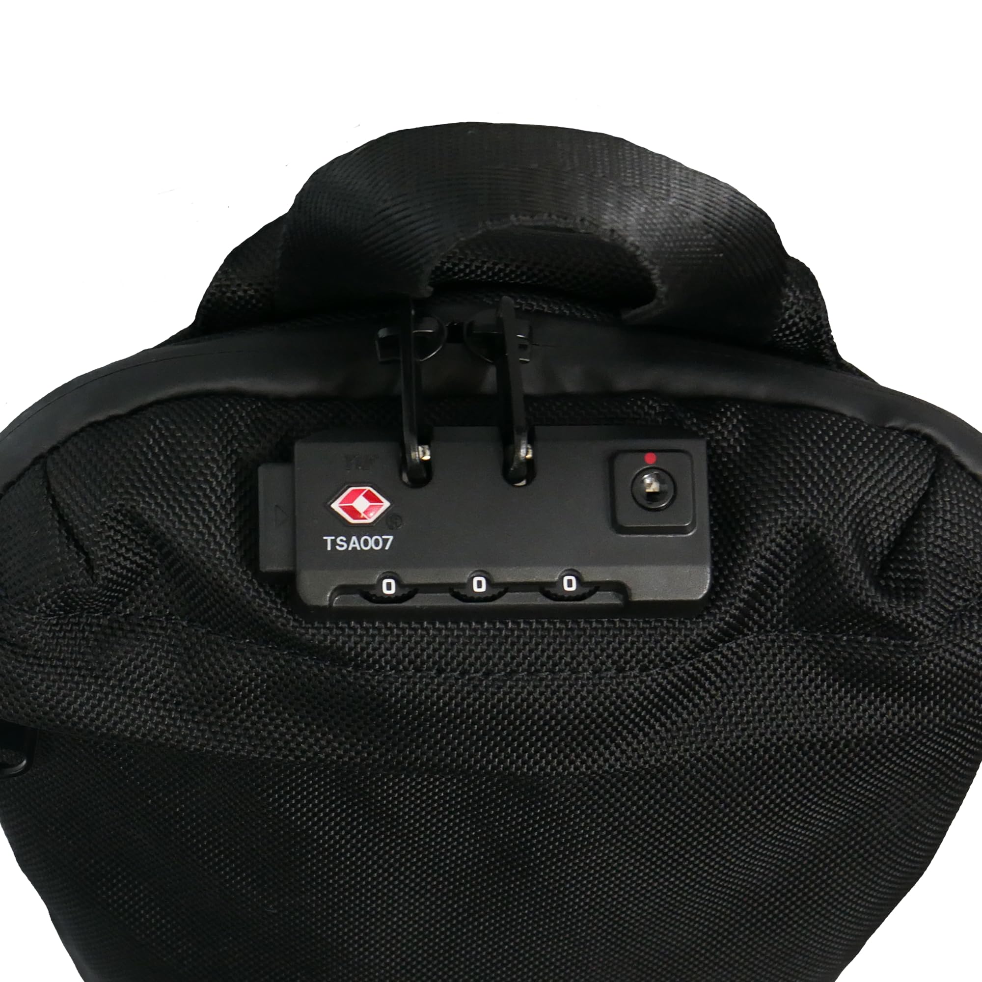 DIME BAGS Lockable Sling Backpack with Odor Sealing Carbon Lining, Scent & Spill Proof Crossbody Bag with 3-Digit Combo Lock, Water-Resistant Exterior, Adjustable Strap & Hidden Pocket (Black) - Image 3