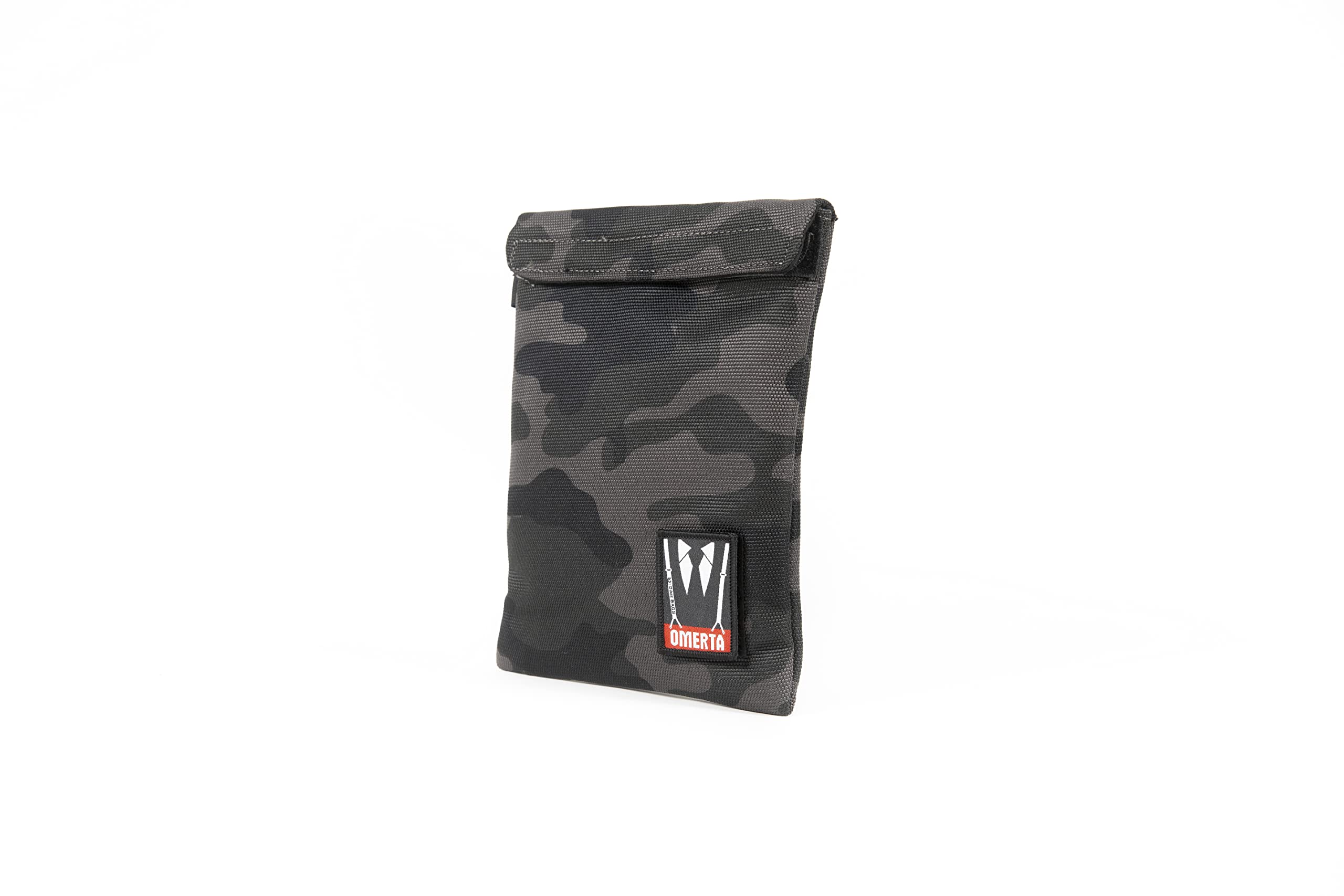 DIME BAGS Odor Sealing Pouch, Interior Lined with Carbon Filter to Block Scents, Dual Hook-and-Loop Closure, Water-Resistant, Smell/Spill Proof, Lightly Padded Capo (7 Inch, Camo) - Image 3